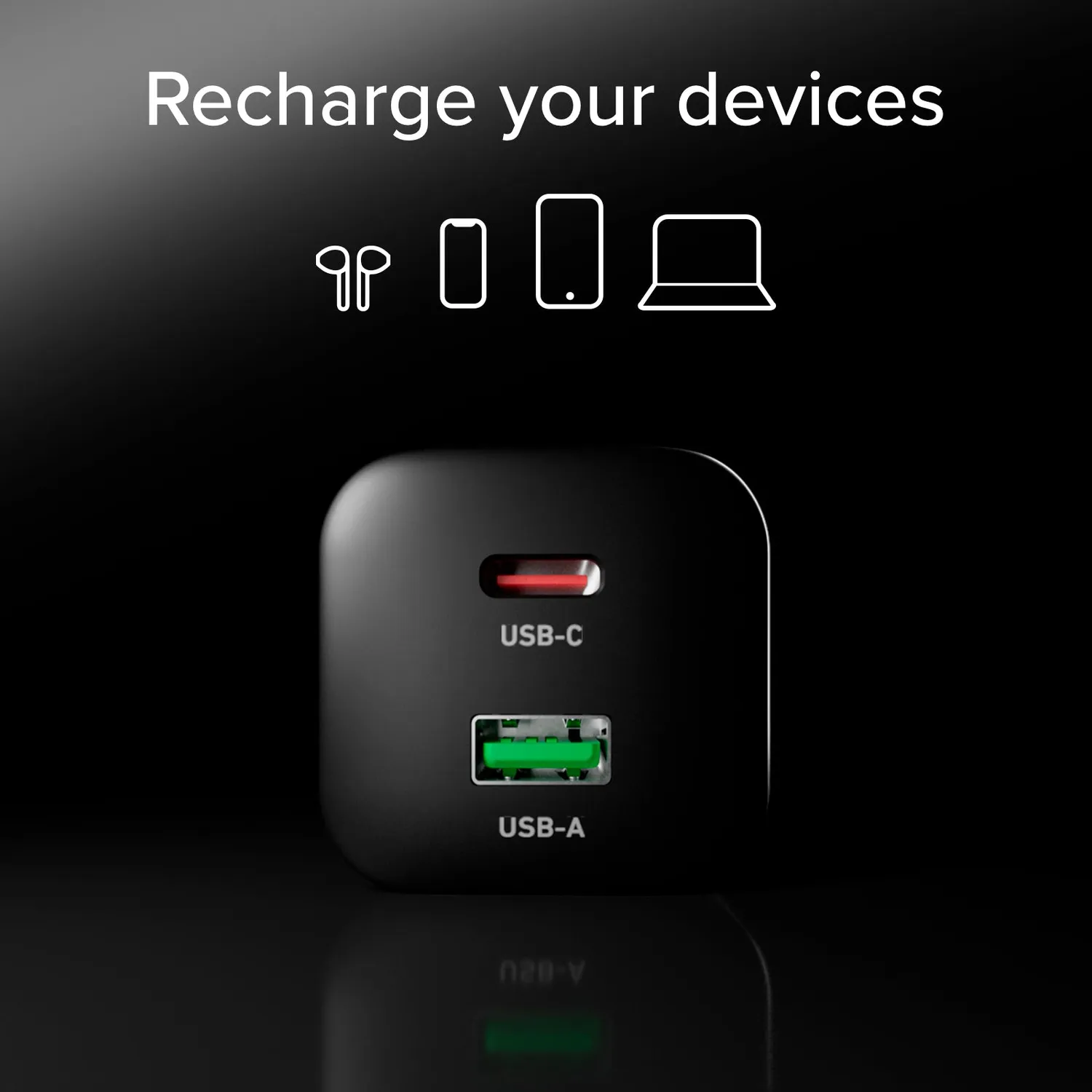 SBS 65W GaN Ladegerät Set USB-C Kabel 1,5m PD