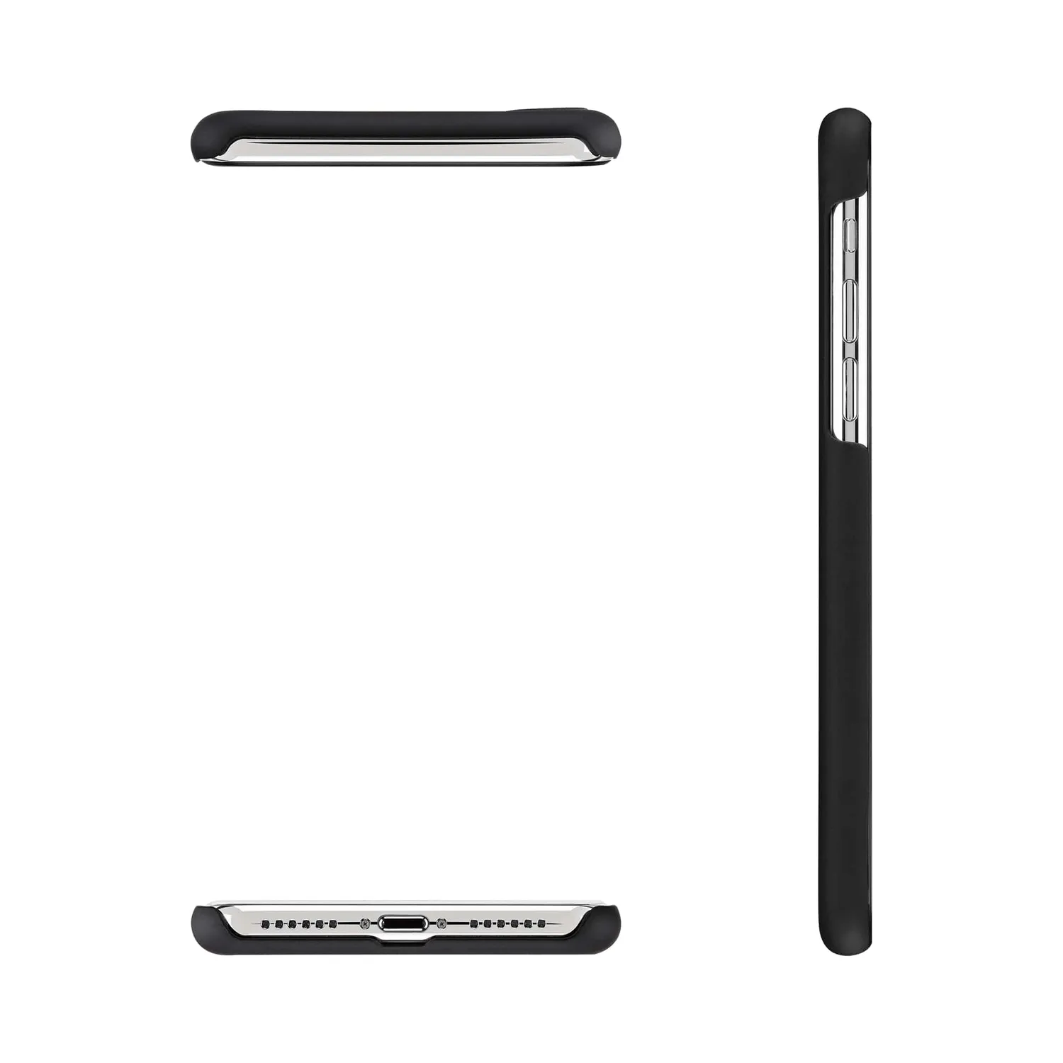Artwizz Rubber Clip iPhone X XS Handyhülle Soft-Touch