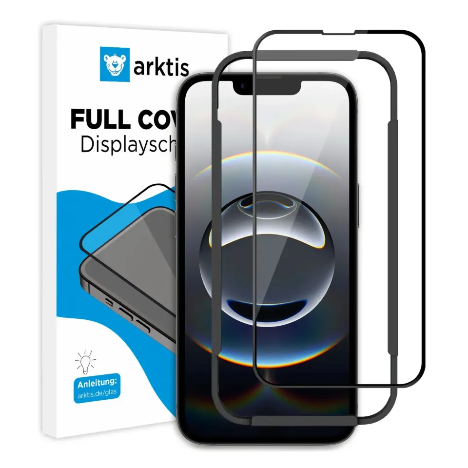 arktis iPhone 16e Panzerglas hüllenfreundlich 1 Stück