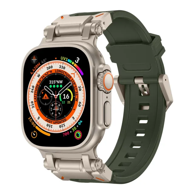 arktisband Atlas Apple Watch Ultra Armband Grün