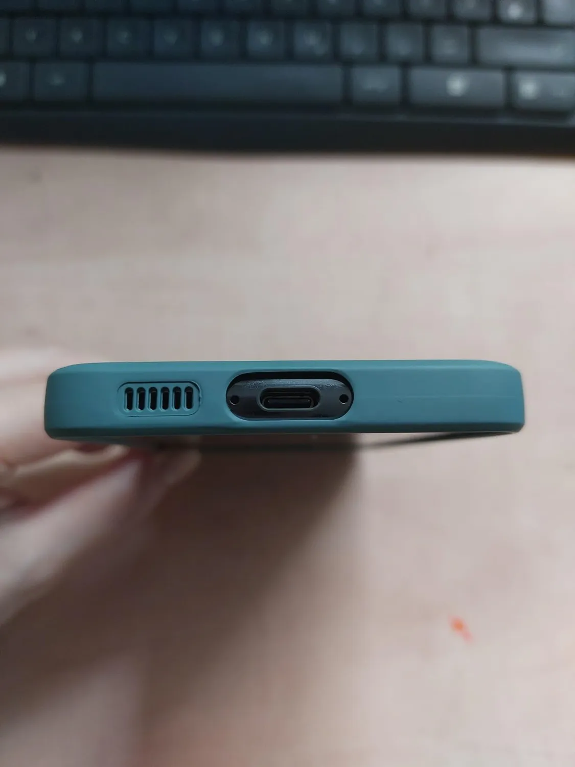 EAZY CASE Galaxy S23 Silikonhülle Altrosa matt Kameraschutz