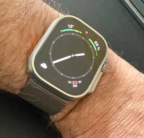 arktisband Milanaise Apple Watch Ultra Armband 26mm