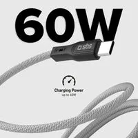 SBS USB-C Ladekabel 1 m magnetisch 60W