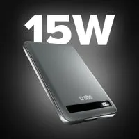 SBS Qi2 Powerbank 5000mAh magnetisch 15W LED
