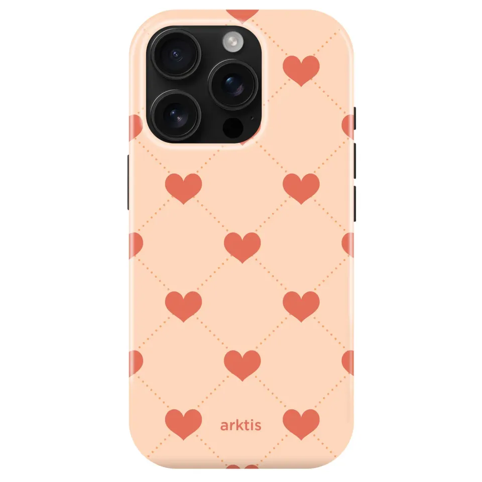 arktis iPhone 15 Pro Max Hülle Love MagSafe
