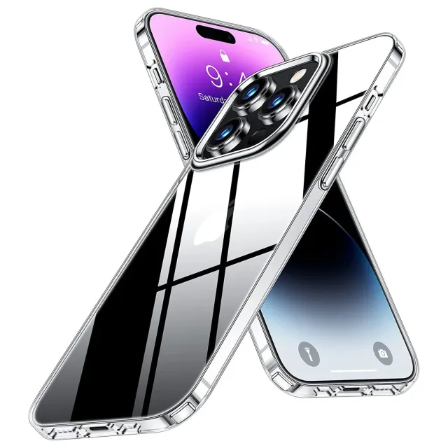 arktis CrystalGlass iPhone 14 Pro Max Schutzhülle Glas