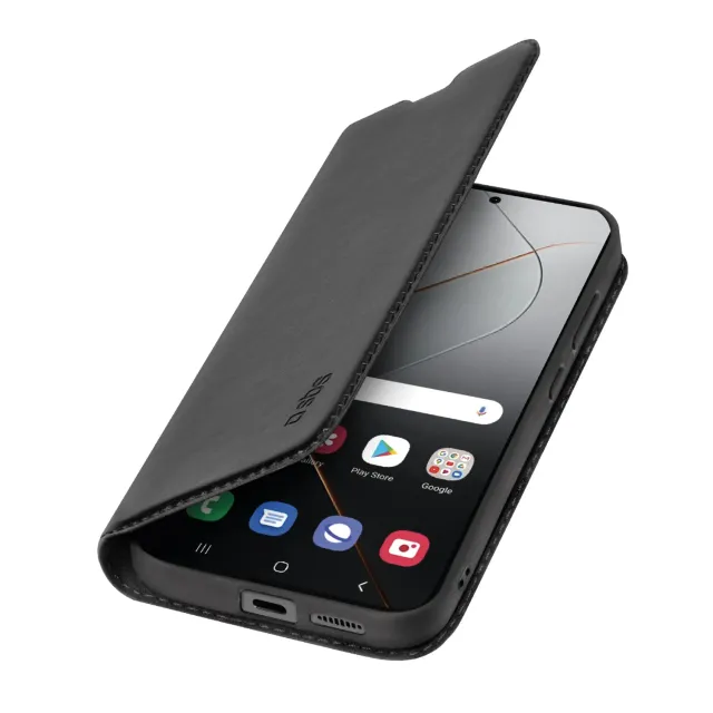 SBS Book Wallet Lite Hülle für Xiaomi 14 Pro schwarz Leder