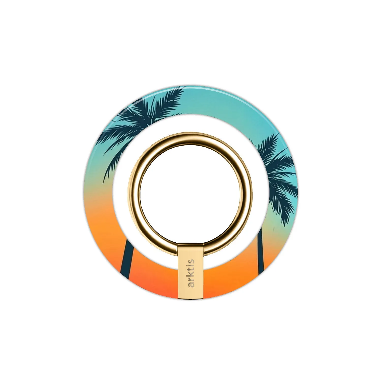 arktis MagSafe Ringhalter Sunset Beach N52 Silber