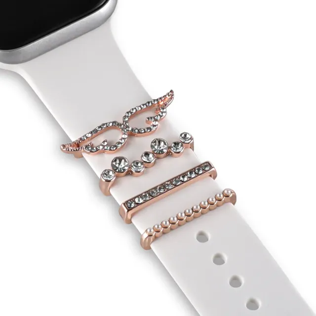 arktisband Diamond Wings Apple Watch Charms Roségold