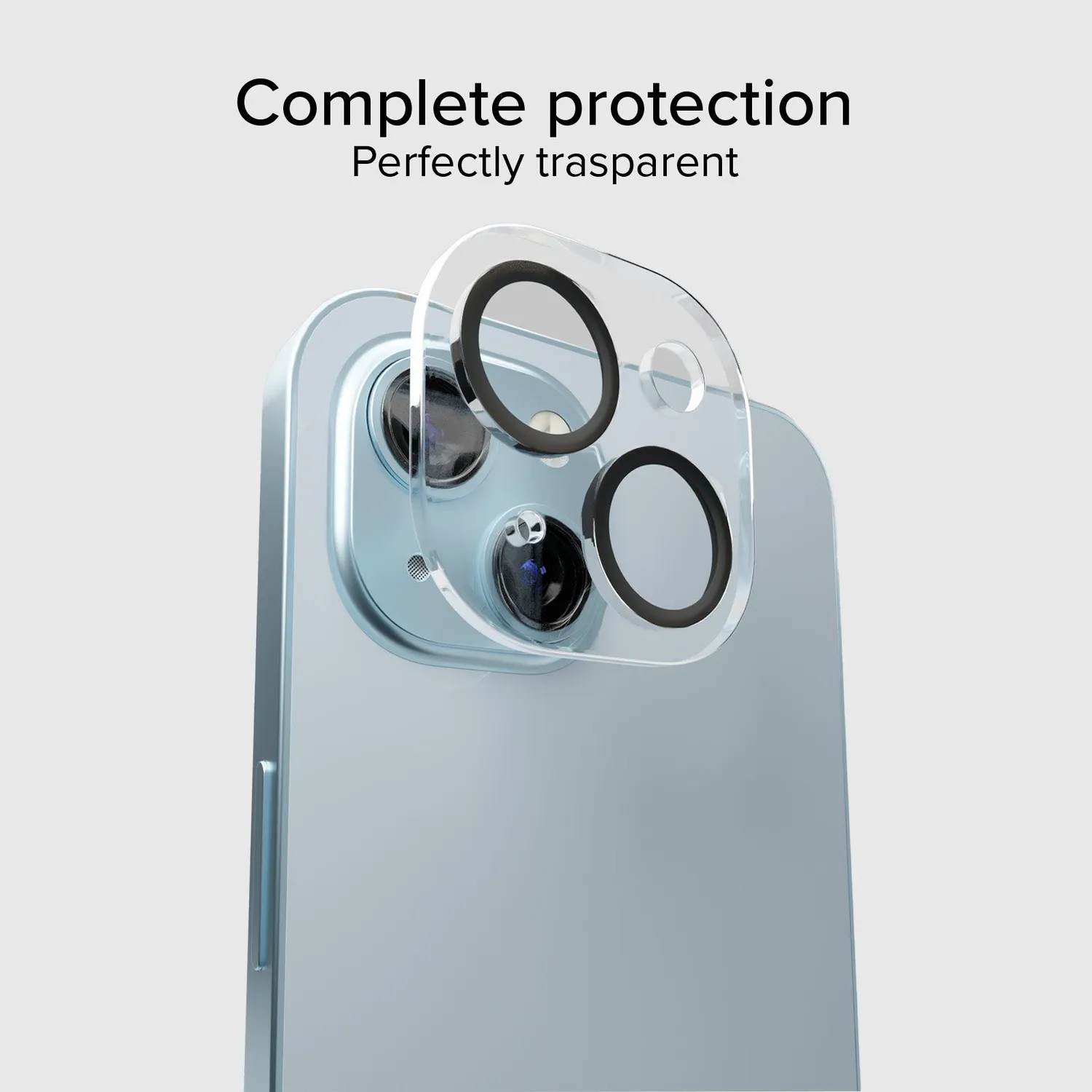 SBS Kameraschutz iPhone 15/15 Plus transparent Glas