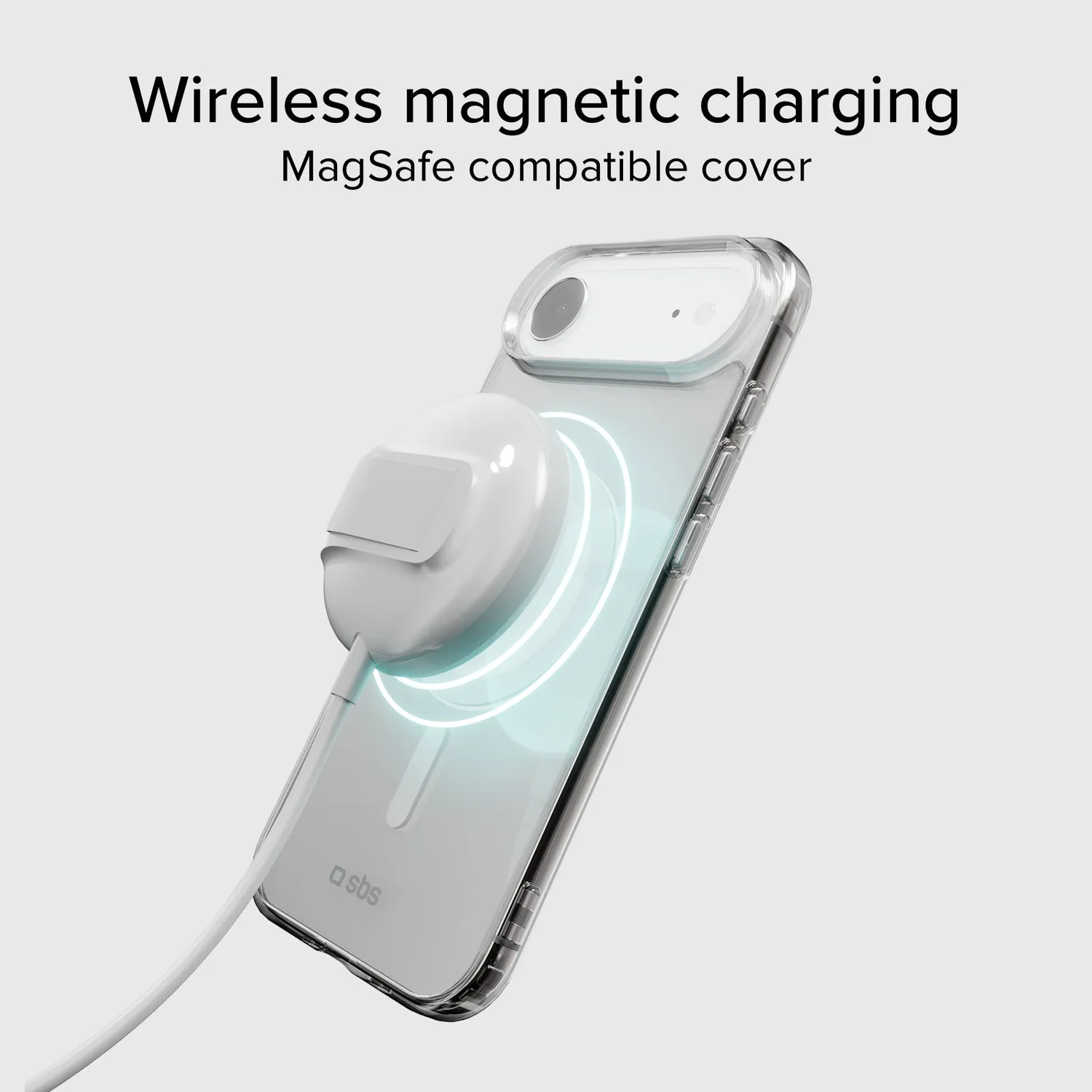 SBS iPhone Air Handyhülle Transparent MagSafe TPU+PC