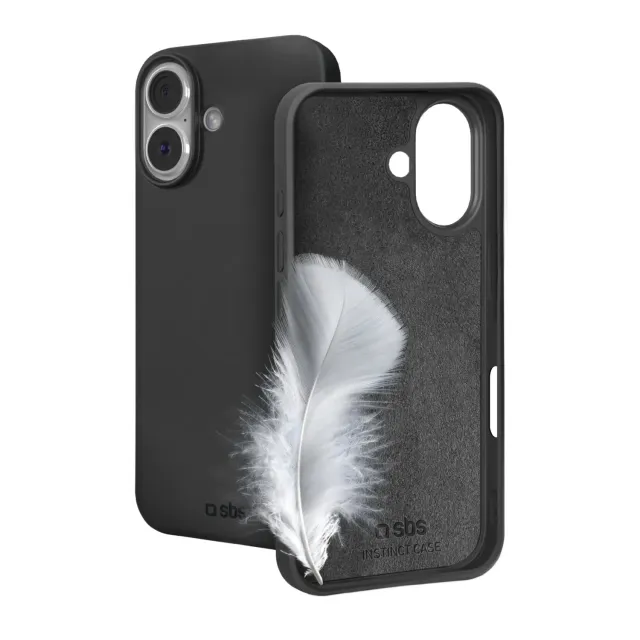 SBS Instinct iPhone 17 Hülle Schwarz