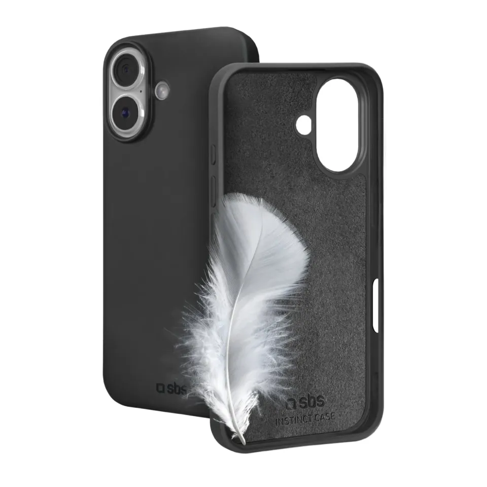 SBS Instinct iPhone 17 Hülle Schwarz