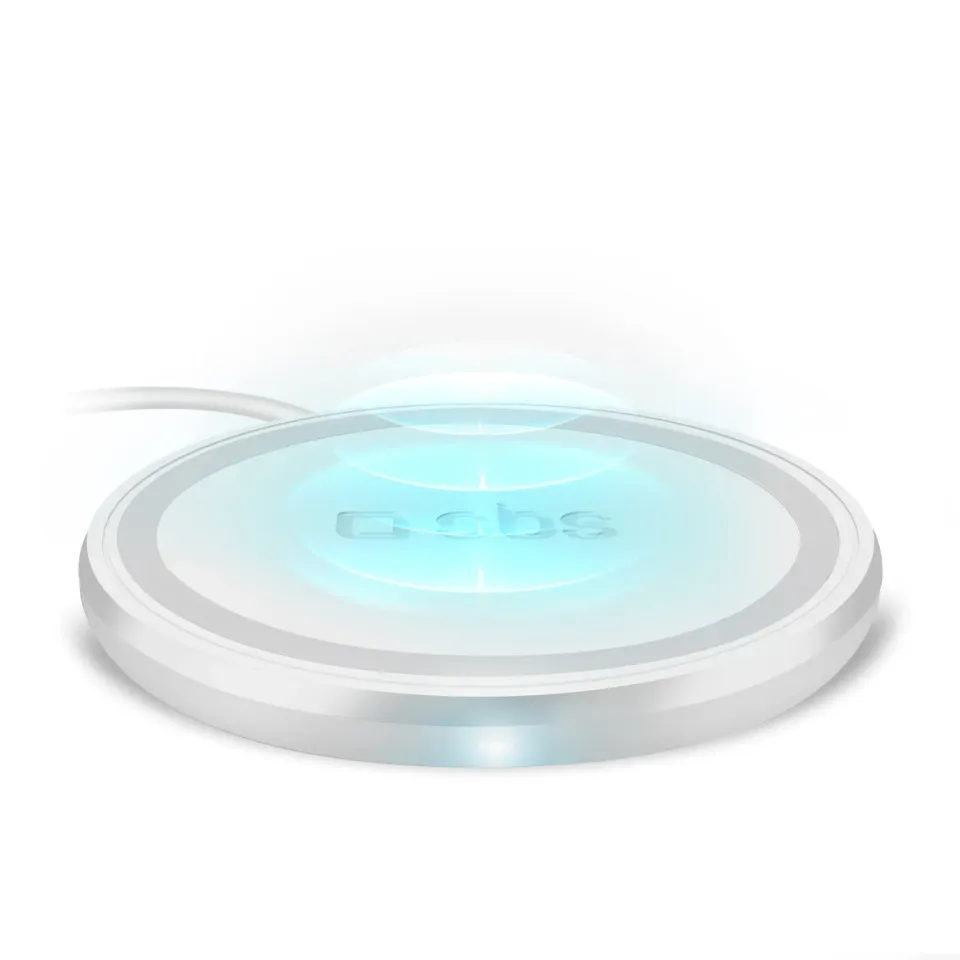 SBS Wireless Ladestation 15W Qi Charger Schwarz Schnell