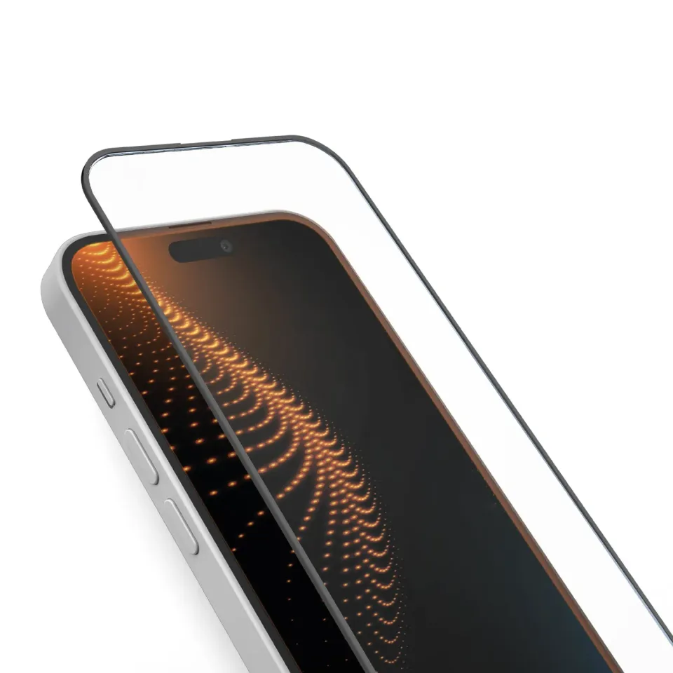 SBS D3O iPhone 16/15/15 Pro Panzerglas Transparent D3O