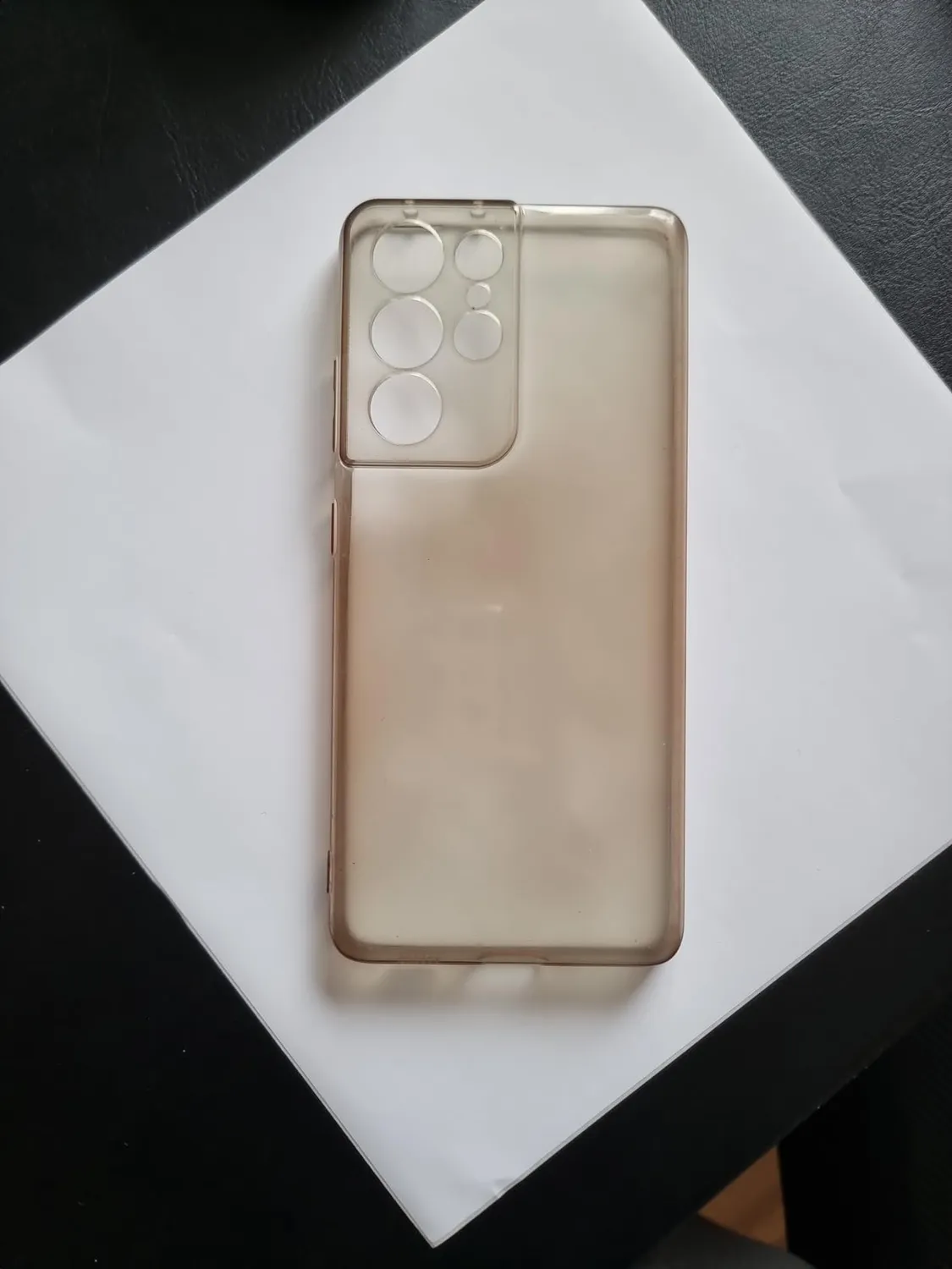 EAZY CASE Silikon Hülle Galaxy S21 Ultra Transparent