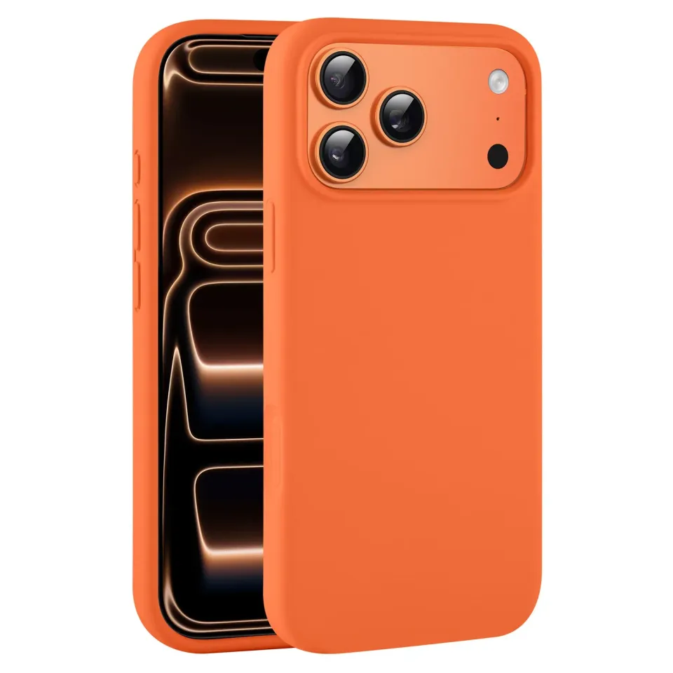 arktis iPhone 17 Pro Silikon Case Mikrofaser