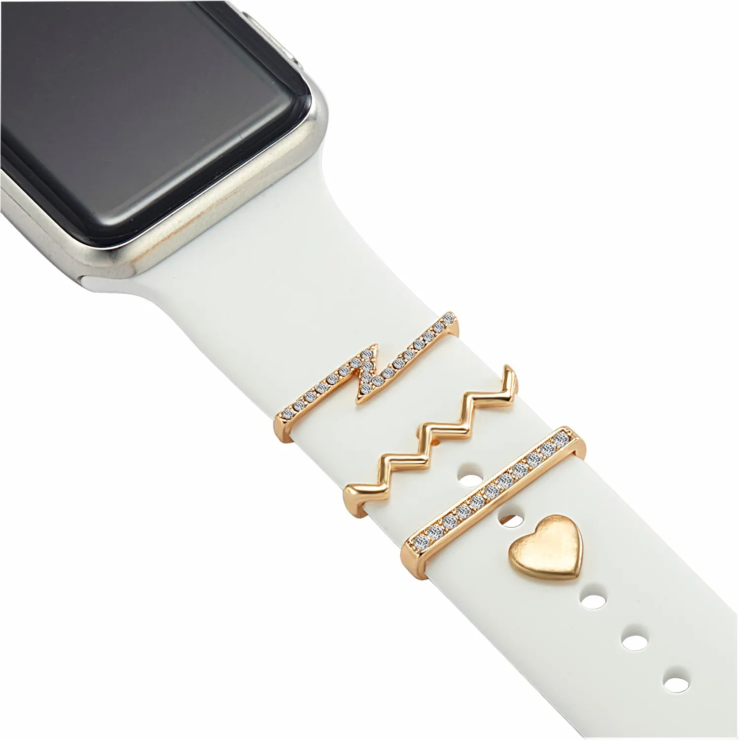 arktisband Golden Lightning Apple Watch Charms Gold