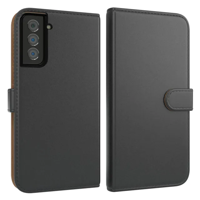 EAZY CASE Samsung Galaxy S21 Plus 5G Tasche Book Schwarz