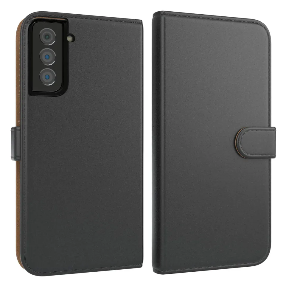 EAZY CASE Samsung Galaxy S21 Plus 5G Tasche Book Schwarz