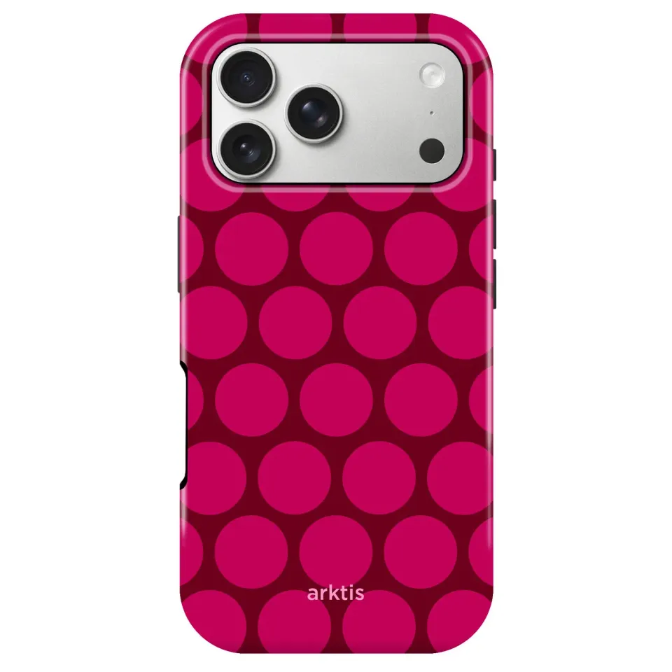 arktis iPhone 18 Pro Max Hülle Polka Dots MagSafe