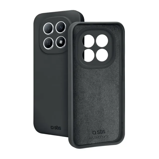 SBS Instinct Xiaomi Redmi Note 15 4G Hülle Schwarz TPU