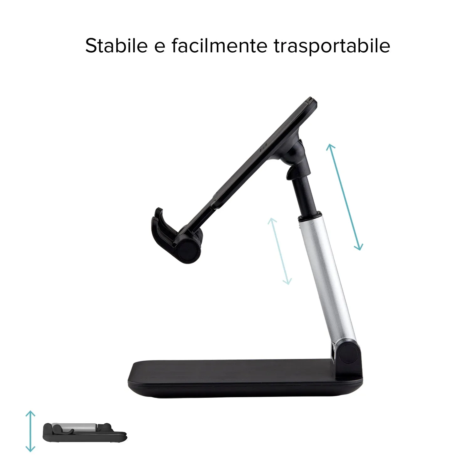 SBS Workline Tischständer Smartphone Tablet faltbar 12 Zoll