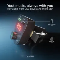SBS 15W Auto-Ladegerät FM-Transmitter Bluetooth USB