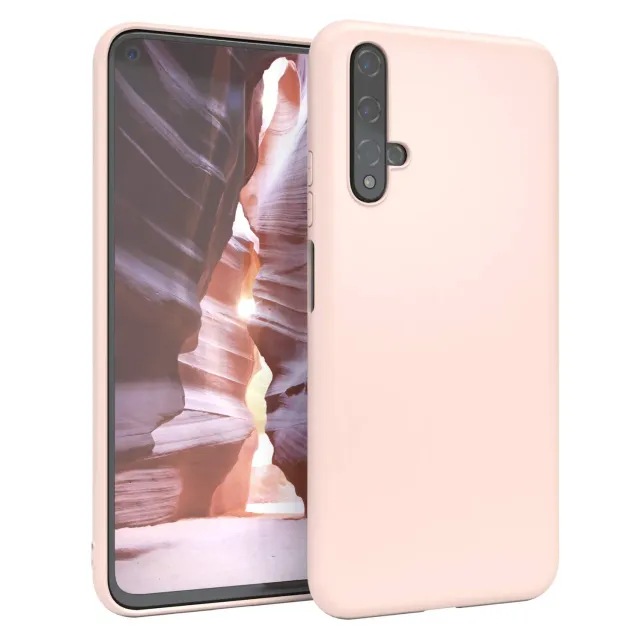 EAZY CASE Honor 20 / Nova 5T Silikonhülle Hellrosa dünn
