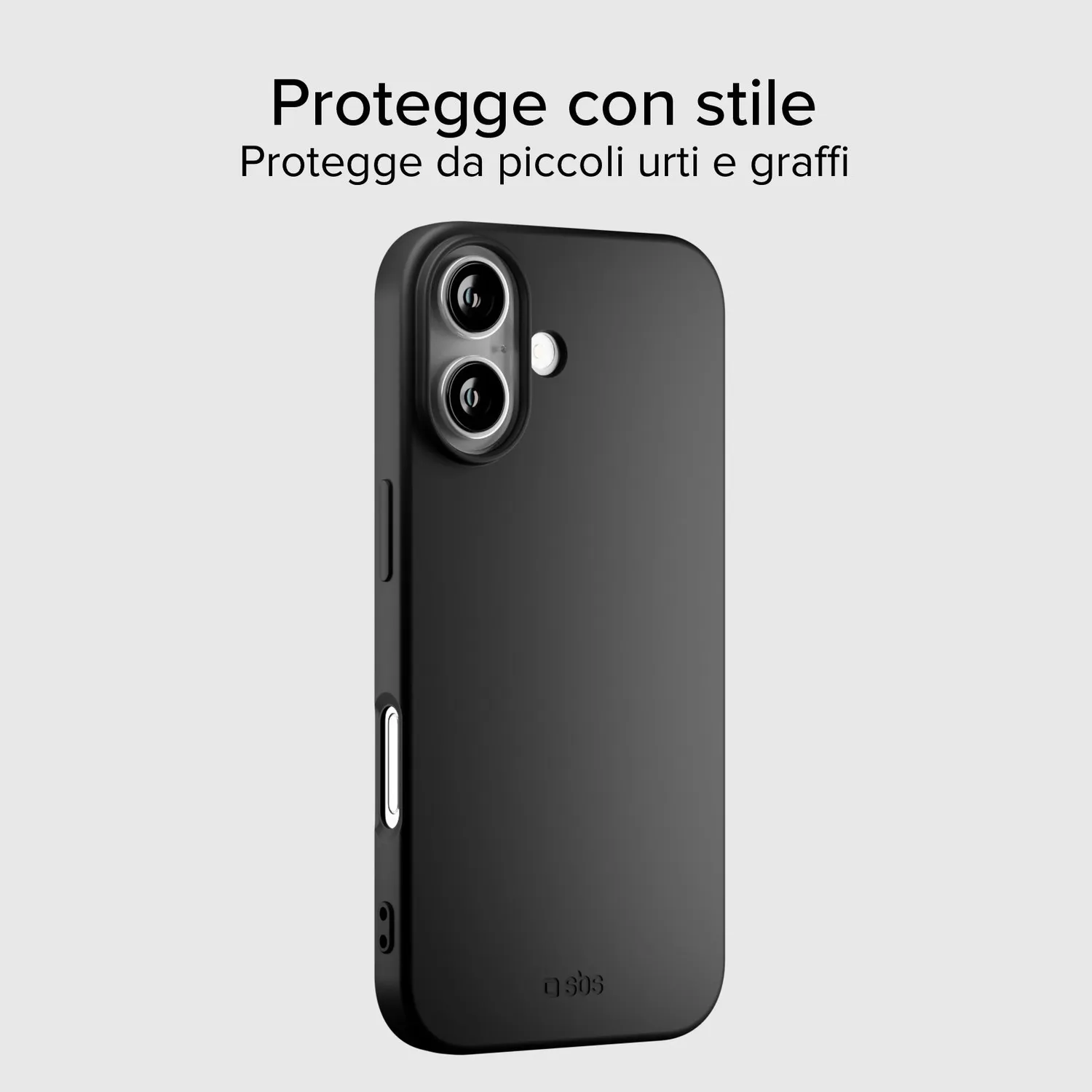 SBS Instinct iPhone 17 Hülle Schwarz