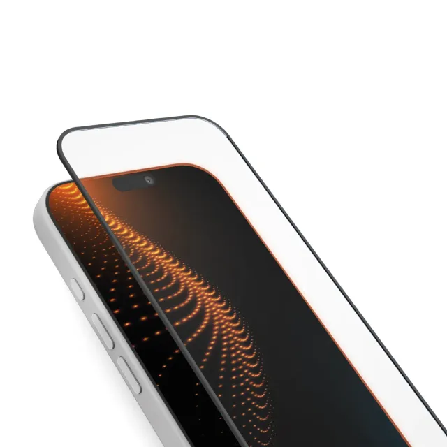 SBS D3O iPhone 17 Pro Max Panzerglas Schwarz stoßsicher