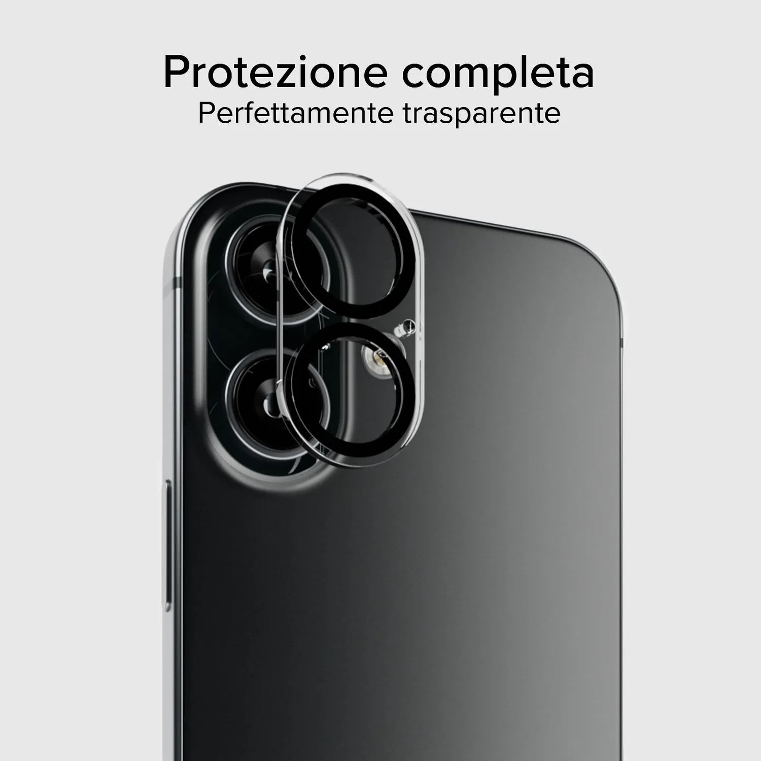 SBS Kamera Linsenschutz iPhone 16 Plus Glas transparent