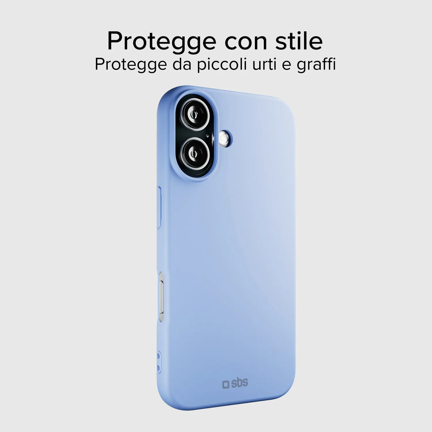 SBS Instinct TPU Handyhülle für iPhone 16 Plus Blau