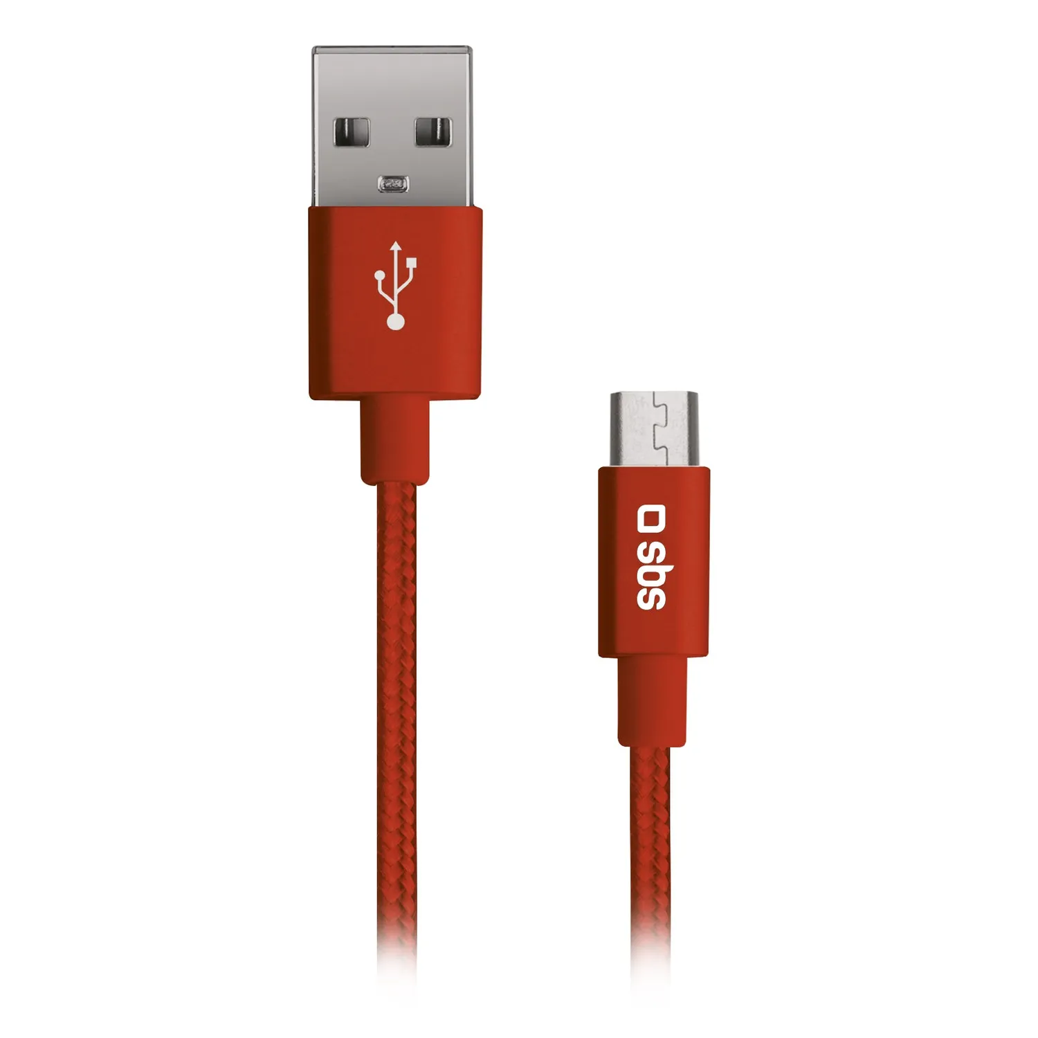 SBS Vitamin Micro-USB Ladekabel 1m Blau Anti-Knick