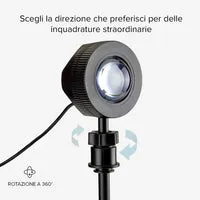 SBS LED Hintergrundlicht RGB mit Stativ 40cm