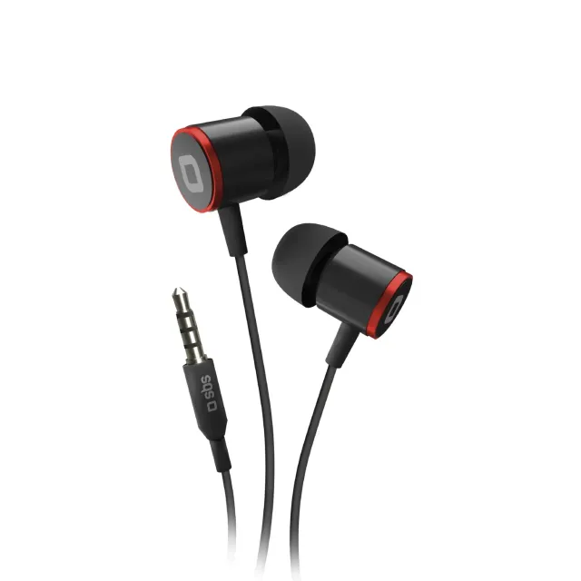 SBS Studio Mix 100 In-Ear Kopfhörer Klinke schwarz